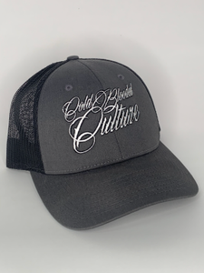 Trucker Hat - Charcoal and Black