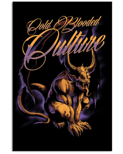 Cold Blooded Gargoyle Poster 24x36